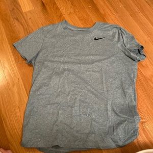 Green Nike shirt